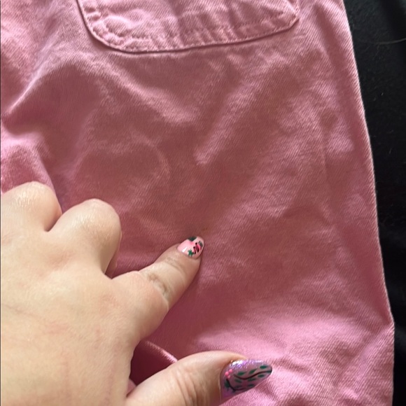 B20. Carhartt Pink 4t Kids Overalls - Picture 6 of 9